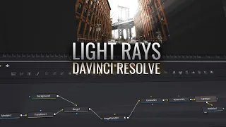 Create 3D Light Rays in Davinci Resolve