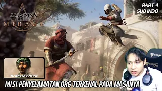 MISI PERTAMA SELESAI DAN TERKUAK NAMA SALAH SATU ORDER | Assassin's Creed Mirage #4 Sub Indo