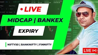 🔴 Live MIDCAP NIFTY Expiry | bankex expiry monday | 05 Feb