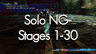 Trial Mode Stages 1-30 | FFXII The Zodiac Age - Ashe Solo NG-