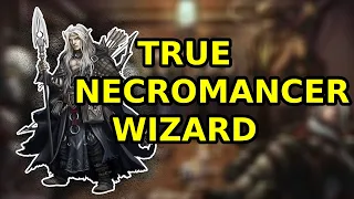 Pathfinder 2e Teamwork Build: True Necromancer Wizard