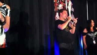 Dallas Con 2012 - Karaoke Night - Gabe pretending to be psychic!