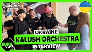 UKRAINE EUROVISION 2022: Kalush Orchestra - Stefania (INTERVIEW) // Eurovision in Concert 2022