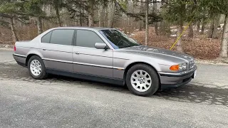 2000 BMW 740iL Walk Around and Test Drive