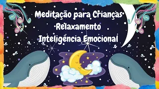 Meditação para criança dormir profundamente e rápido. Emoções e atenção plena.