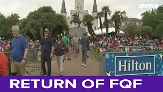 FQF returns to NOLA after pandemic cancelations