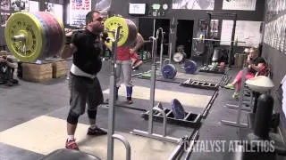 Vasiliy Polovnikov Back Squat 270 kg (595 lbs) x 5 Reps