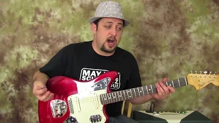 Marty Schwartz Guitar Review, Fender Jaguar (Kurt Cobain's go to ax)