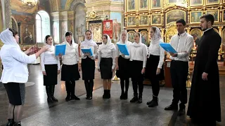 Кондак Новомученикам та Сповідникам - архієрейський хор Свято-Успенського собору м. Житомира