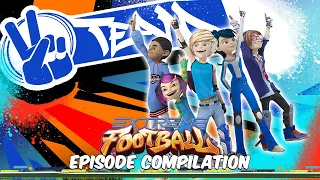 Extreme Football ⚽ Season 1, Episodes 1-4 | 1+ Hour World Cup Soccer Cartoon ⚽ 💥