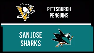 Pittsburgh Penguins @ San Jose Sharks (2-14-23) Game Highlights