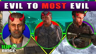 Call of Duty Villains: Evil to most Evil