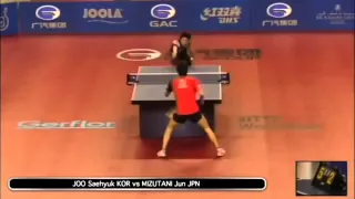 Qatar Open 2014 Highlights  Jun Mizutani vs Joo Se Hyuk