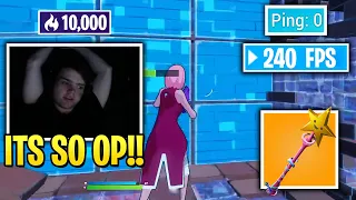 Mongraal with 0 PING & 240 FPS on Road to 10,000 Arena Points! (Highlights)