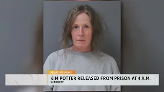 Ex-officer Kim Potter released from prison early Monday morning