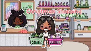 CHRISTMAS SHOPPING For My Kids!!🎄💵EXPENSIVE!💵|With Voice📢|Toca Life World 🌎