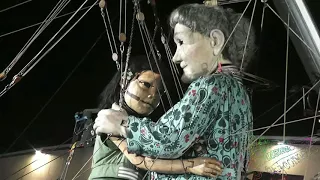 La Saga des Géants Genève 2017 (Spectacle Plaimpalais) Giants in Geneva