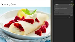 Adding text and captions to a book in Lightroom Classic