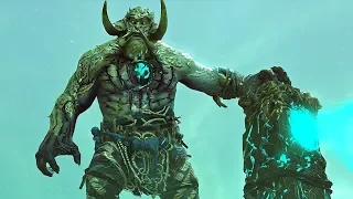 God of War 4 2018 Bridge Keeper Boss Fight No Damage Walkthrough Part 44 PS4 PRO