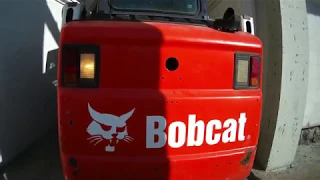 bobcat s100 in loc greu accesibil