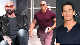 BATISTA DOESNT WANT TO WORK WITH THE ROCK OR JOHN CENA IN HOLLYWOOD