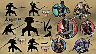 shadow fight 2 special edition Shogun and bodyguards fight 4k HD 60 fps