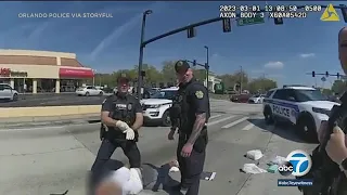 'You good Mami?' Suspect apologizes to female officer who tackled him in bodycam video