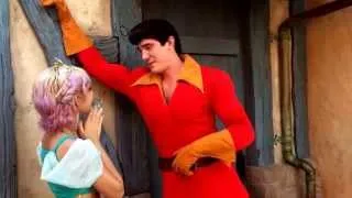 Gaston at Disney World 7/5/14 "The words you're looking for are 'wow' followed by 'thank you'."