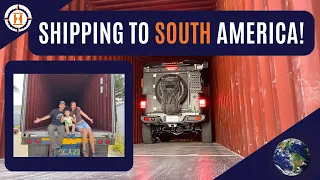 SHIPPING OUR JEEP GLADIATOR TO SOUTH AMERICA ACROSS THE DARIEN GAP (our first transcontinental trip)