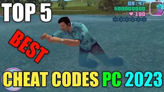 Top 5 Best Cheats For GTA Vice City ( New 2023 ) | GTA Vice City Cheat Codes 2023 | SHAKEEL GTA