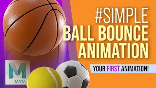 Your First Animation in Maya! - Simple Ball Bounce Animation Tutorial [FREE RIG!]