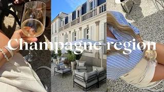 GIRLS TRIP TO THE CHAMPAGNE REGION, VISITING VEUVE CLICQUOT & MOET 🍾 🥂 REIMS & EPERNAY, FRANCE VLOG