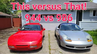 This Versus That - Ep 3: Perfect Starter Porsche? 944 vs 986 Boxster