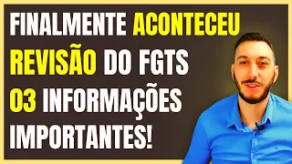 SAIU: Correção FGTS 1999 a 2013 últimas noticias - Revisão FGTS 2021 Vale a pena? Correção FGTS STF