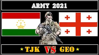 Таджикистан VS Грузия 🇹🇯 Армия 2021 🇬🇪 Сравнение военной мощи