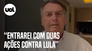 Bolsonaro diz que vai processar Lula por acusações de mortes na pandemia e patrimônio nos EUA