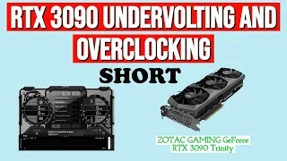 5 STEPS - Undervolt and Overclock RTX 3080 and RTX 3090 (1 minute) #shorts
