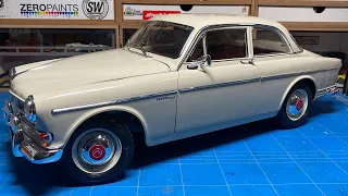 Building a 1 to 8th scale Volvo Amazon from Ixocollections Part 4 Final Assembly