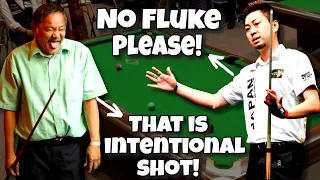 Naoyuki Almost Fell on His Chair on Efren Reyes Fluke Shot at the 2016 Asian 9-Ball Tour Finals