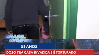 Idoso de 81 anos tem casa invadida e é torturado por criminosos | Brasil Urgente