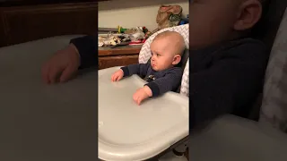 Baby Wants Dad to Stop Singing || ViralHog