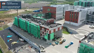 Видеообзор строительства культурно-образовательного комплекса во Владивостоке (июнь | 2022)