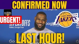 🚨 LAST MINUTE! NOBODY EXPECTED! LAKERS CONFIRMS! LAKERS UPDATE! TODAY'S LAKERS NEWS
