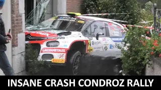 Condroz Rally 2022 Crash