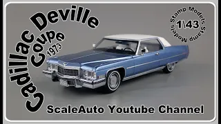 Stamp Models Cadillac Coupe Deville 1973 143