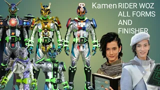 Kamen rider woz all forms and finishers