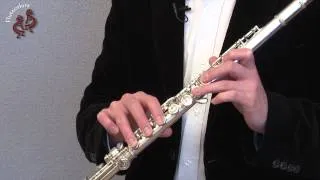 How to play keyclicks on the flute