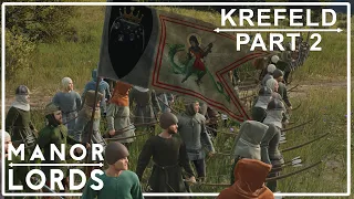 Krefelds erste Schlacht ⚜️ Manor Lords EA Reveal #005