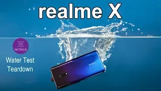 Realme X Waterproof Test