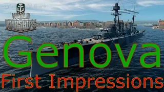 World of Warships- Genova First Impressions